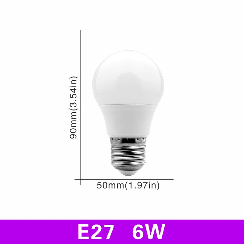 E27 E14 Led-Birne 20 W 18 W 15 W 12 W 9 W 6 W 3 W Lampada Led-Licht AC 220 V-240 V Bombilla Strahler Beleuchtung Kalt-/Warmweiß-Lampe
