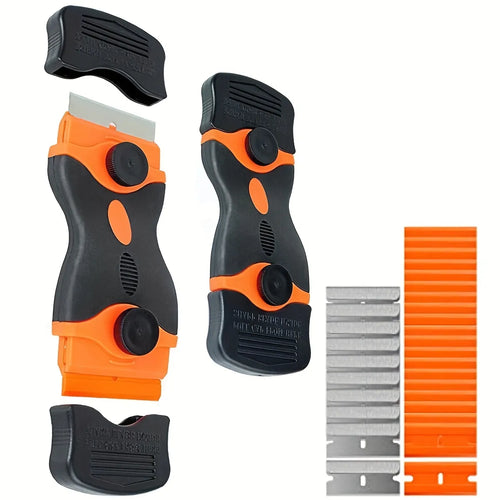 مجموعة مكشطة شفرة الحلاقة، 21 قطعة 