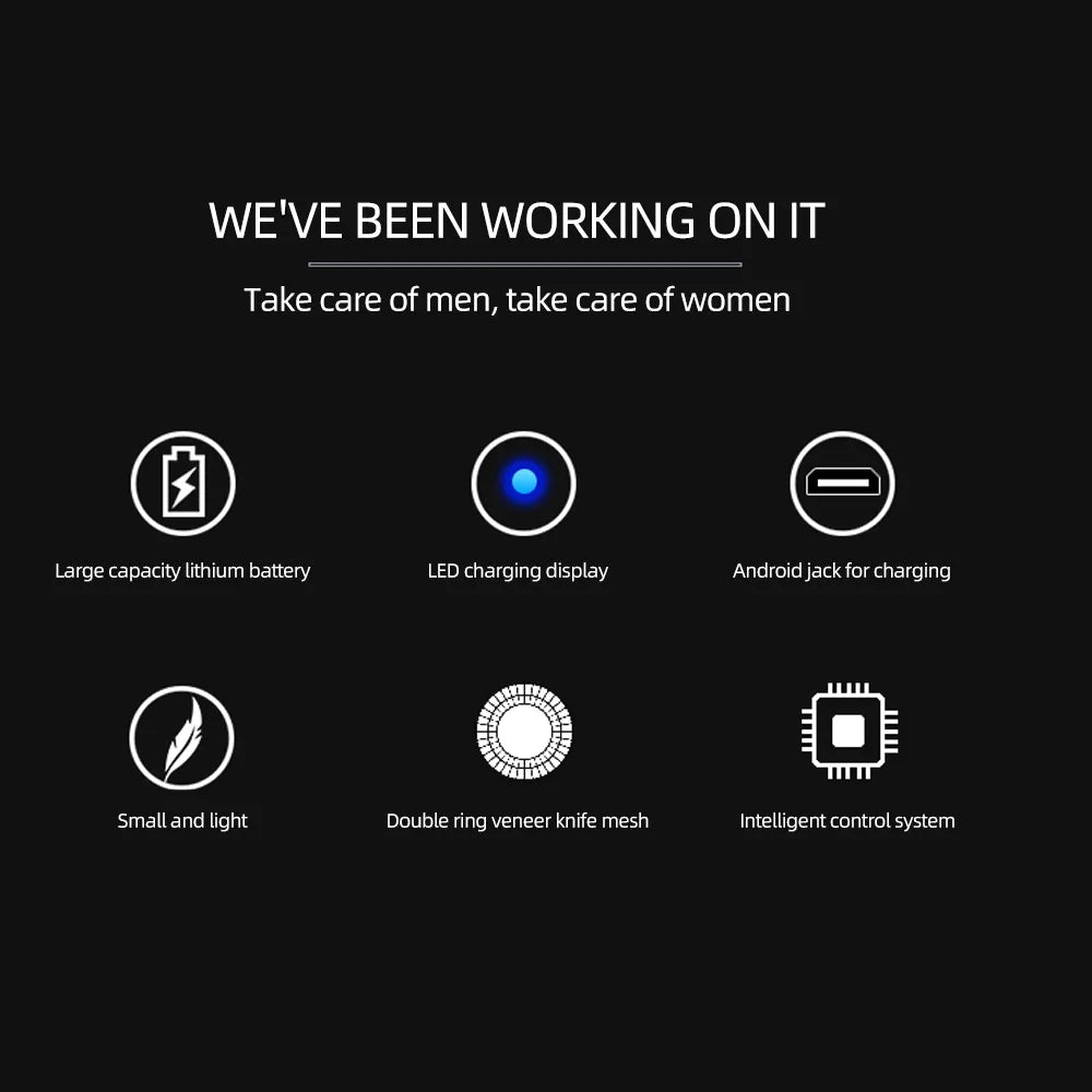 Mini Elektrorasierer Wiederaufladbar