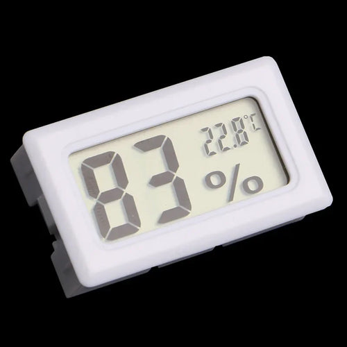 Digital thermometer hygrometer with probe 