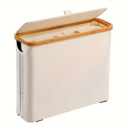 Large storage basket for toilet paper (up to 12 rolls) 