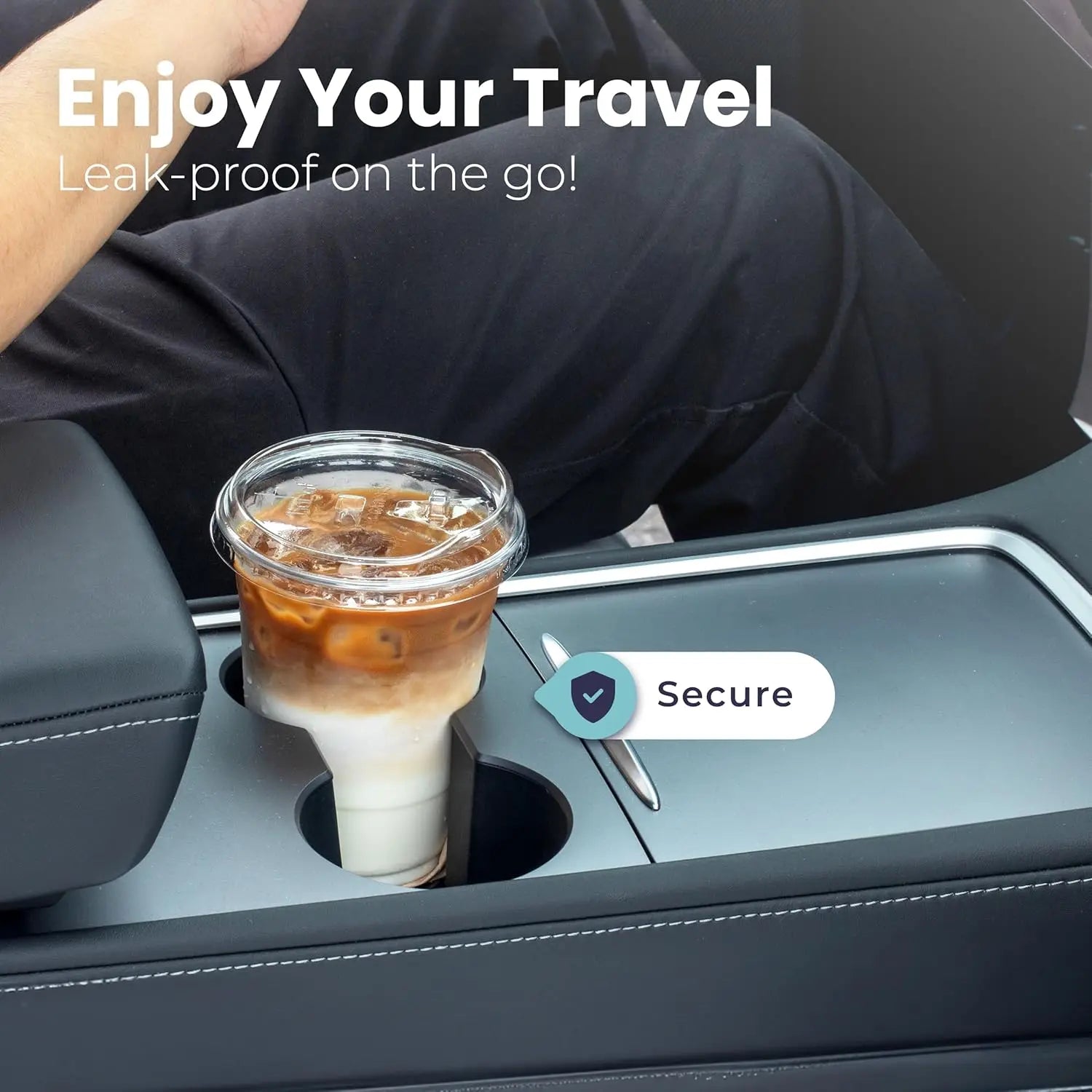 10 Sets Durchsichtige Plastikbecher Mit Sip-Deckel, 12/20/16 Einwegbecher Für Eiskaffee Oder Saft, Party, Smoothie, Milchshake, Kalte Getränke