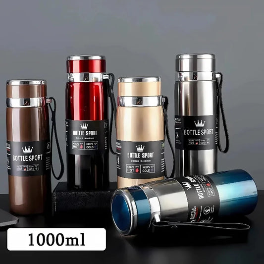 Stainless steel thermos bottle 