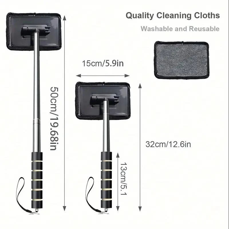 Teleskop-Auto Glaswischer & Wasserschieber für Windschutzscheiben