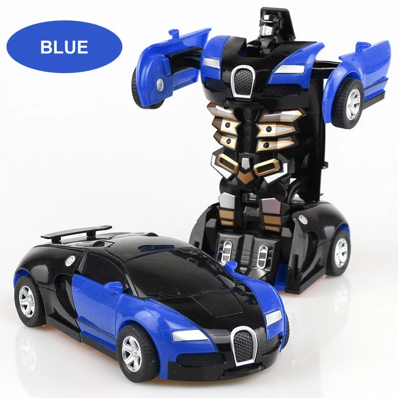 Transforming Robot Car Toy without Battery