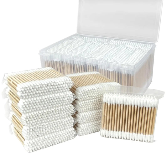Cotton Swab Set – Biodegradable &amp; Perfect for Beauty &amp; Precision Applications