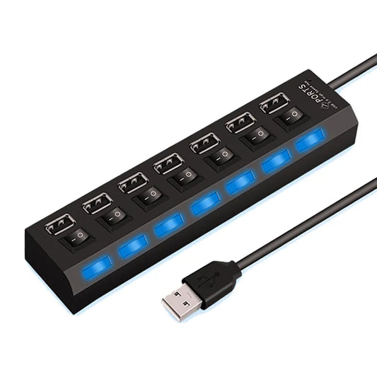 USB-2.0-Hub mit 4 oder 7 Ports