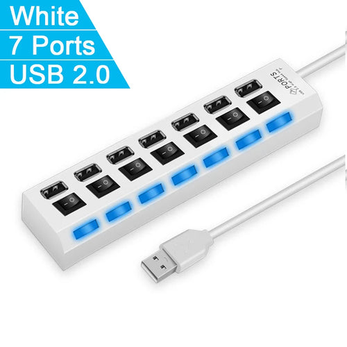 USB-2.0-Hub mit 4 oder 7 Ports
