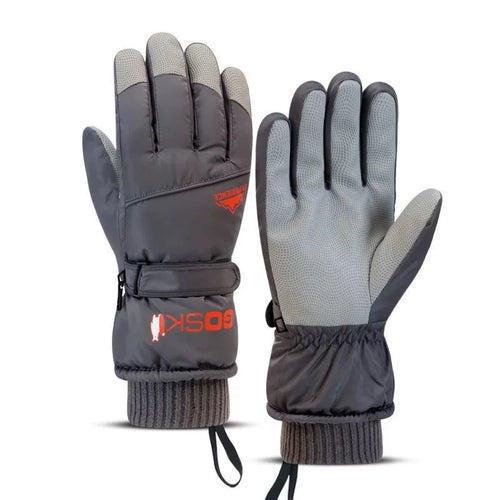 Warm winter gloves with touchscreen functionality