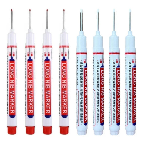 علامة ثقب عميق بطرف طويل 20 مم - للمعادن والخشب والأماكن الضيقة 