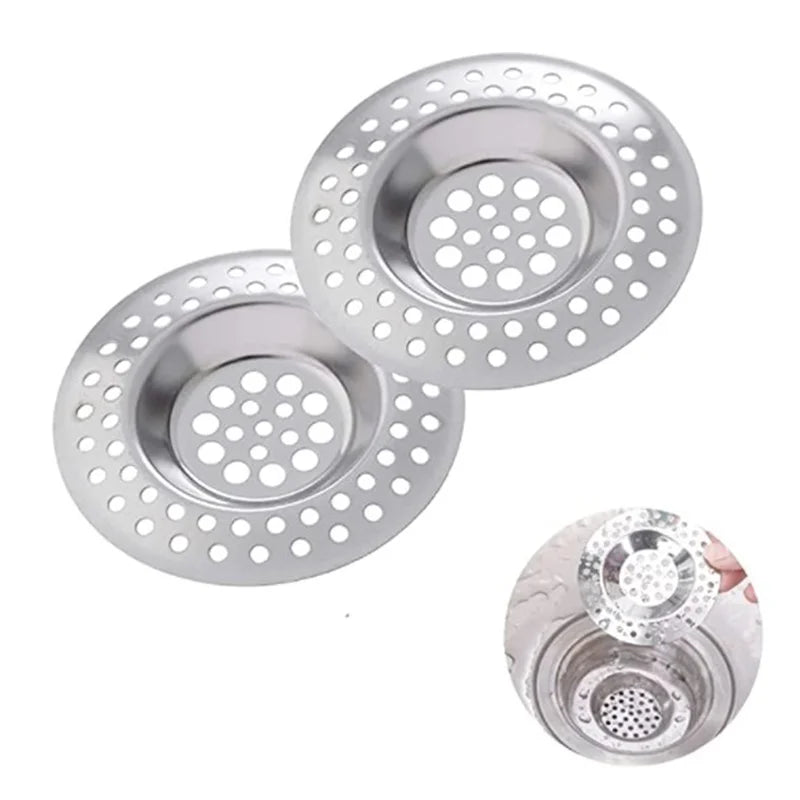 Sink and drain strainer – stainless steel (set of 2)