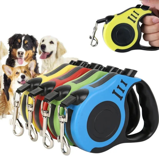 Automatic dog leash 3 m (for dogs up to 8 kg)