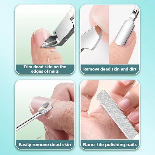 Stainless steel nail clippers 