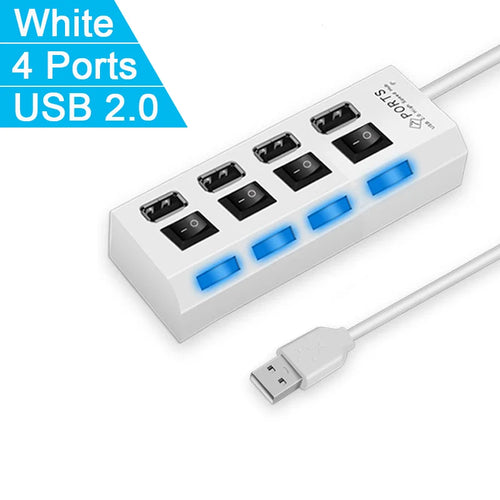 USB-2.0-Hub mit 4 oder 7 Ports