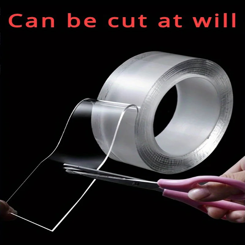 Double-sided nano adhesive tape, transparent 
