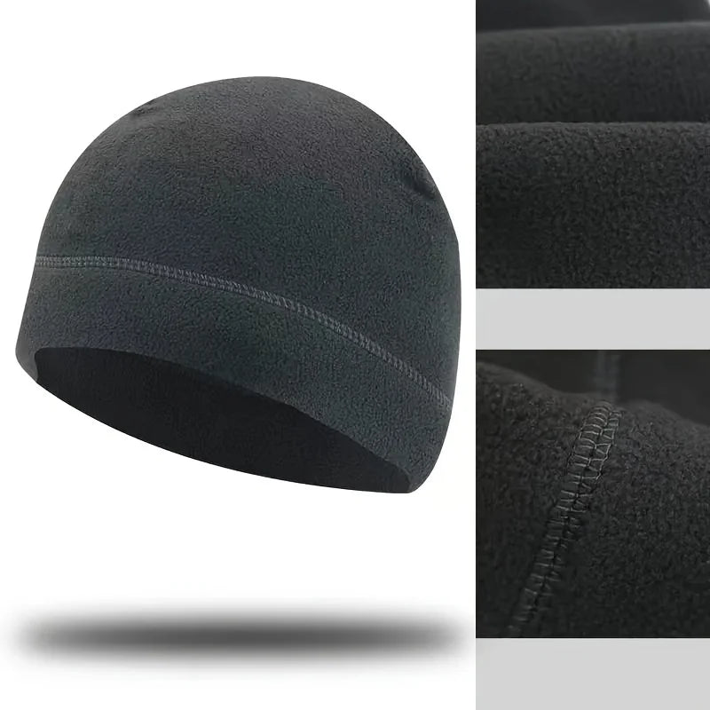 Winddichte Fleece-Beanie für Damen und Herren