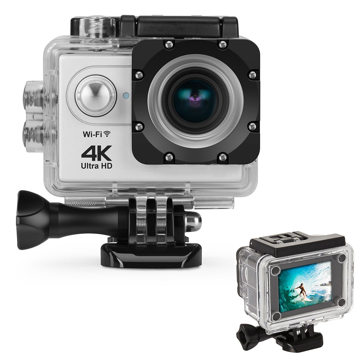 Ultra HD 4K Action Pro Kamera mit WLAN &amp; Bildstabilisierung