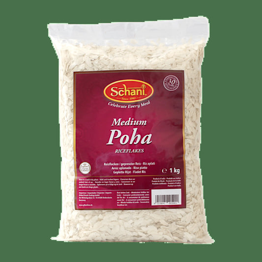 - 1Kg Reisflocken Medium (Poha)