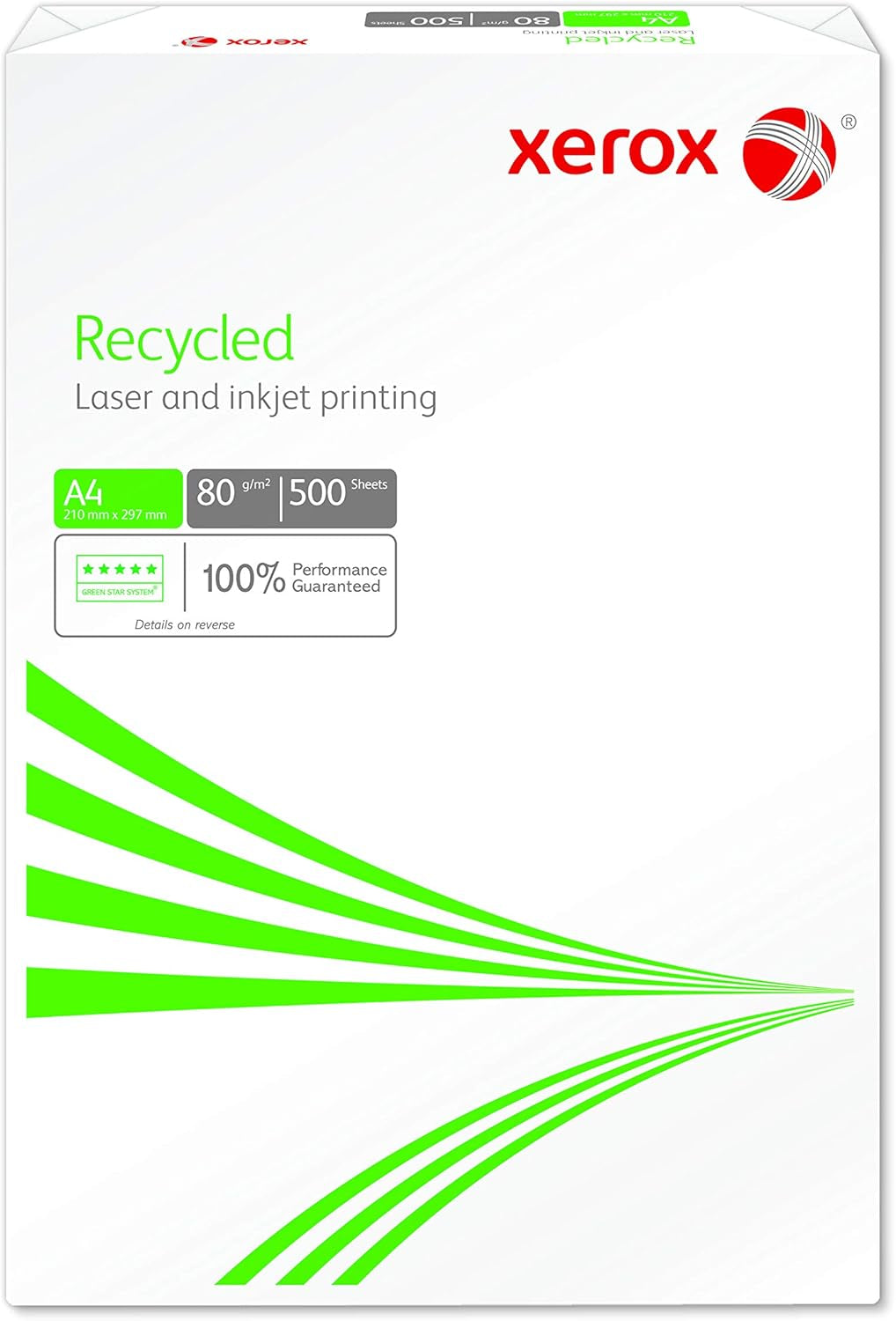 48 Kartons, 240 Pakete, 120.000 BlattISO 70, A4 80 G/M² - Kopierpapier Für Laserdrucker Und Kopierer - Aus 100 Prozent Altpapier