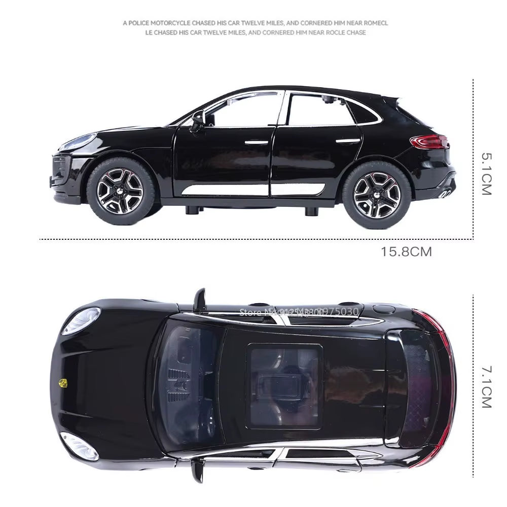 1/32 Macan T SUV Automodell Zinklegierung