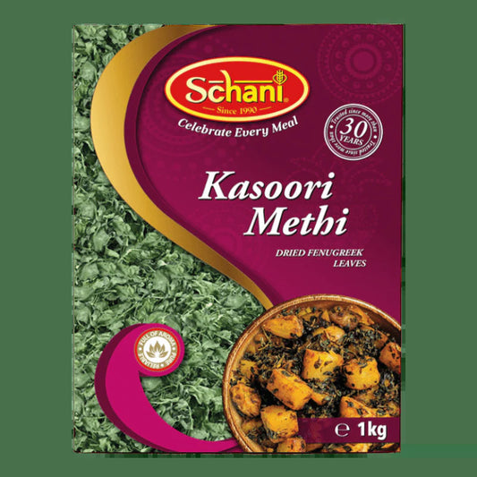 - 100G Getrocknete Bockshornkleeblätter (Kasoori Methi)