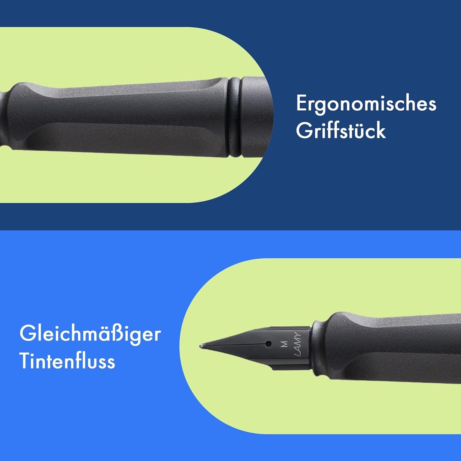 Safari Umbra Füller - Inkl. Tintenpatrone T 10 Blau - Rechtshänder