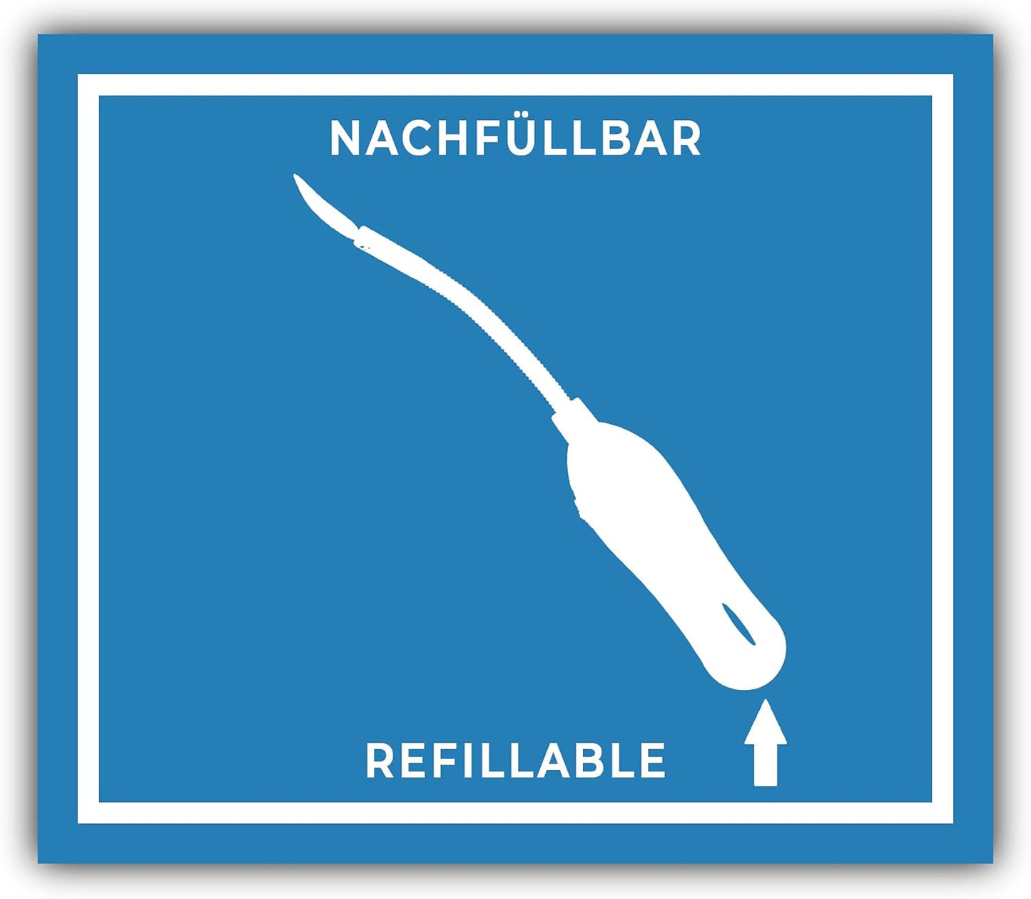 6 X Stabfeuerzeug XXL FLEXIBEL 28,5 Cm Feuerzeug BBQ Kamin + 1 Gratis Feuerzeug