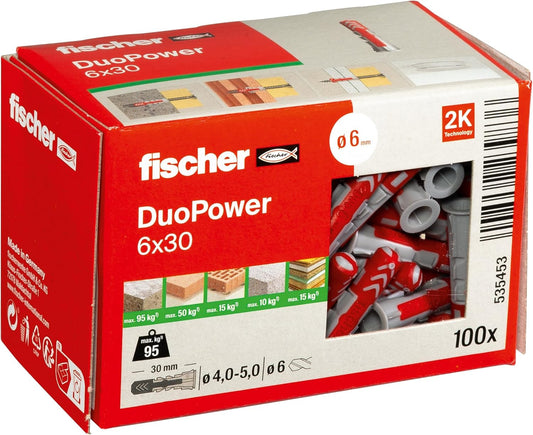Fischer Duopower 6 X 30, Universaldübel