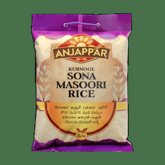 - 5Kg Sona Masoori Reis