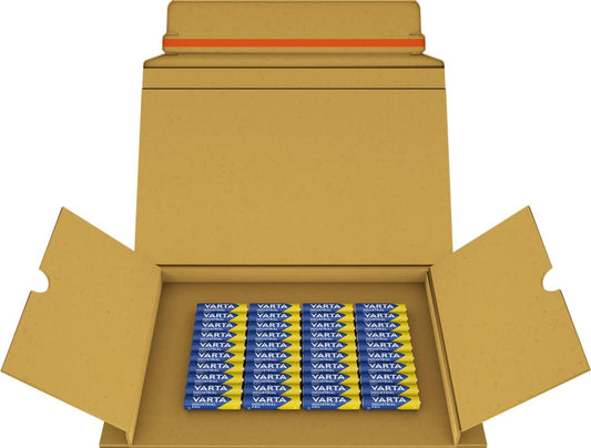 VARTA Batterien AAA, 40 Stück, Industrial Pro, Alkaline Batterie, 1,5V, Vorratspack in Umweltschonender Verpackung, Made in Germany [Exklusiv Bei Amazon]