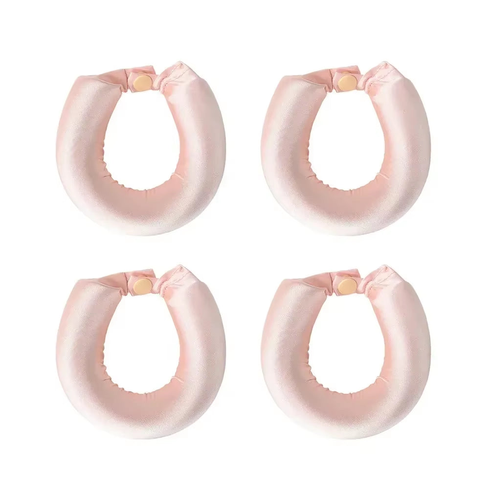 Heatless Hair Curler Curling Rod Headband No Heat Hair Rollers Satin Lazy Curls Soft Curlers Sleeping Flexi Rods Styling Tools