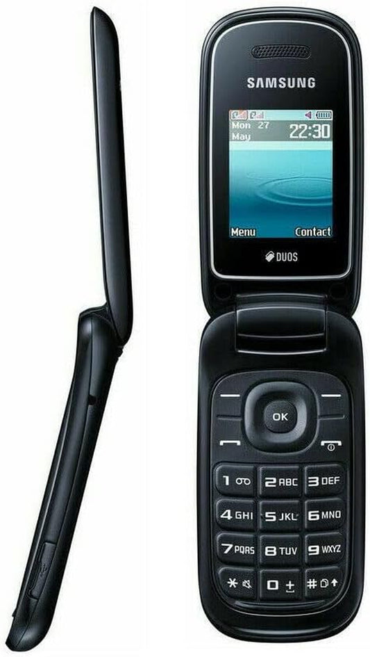 Samsung E1272 - Mobile Phone, Black