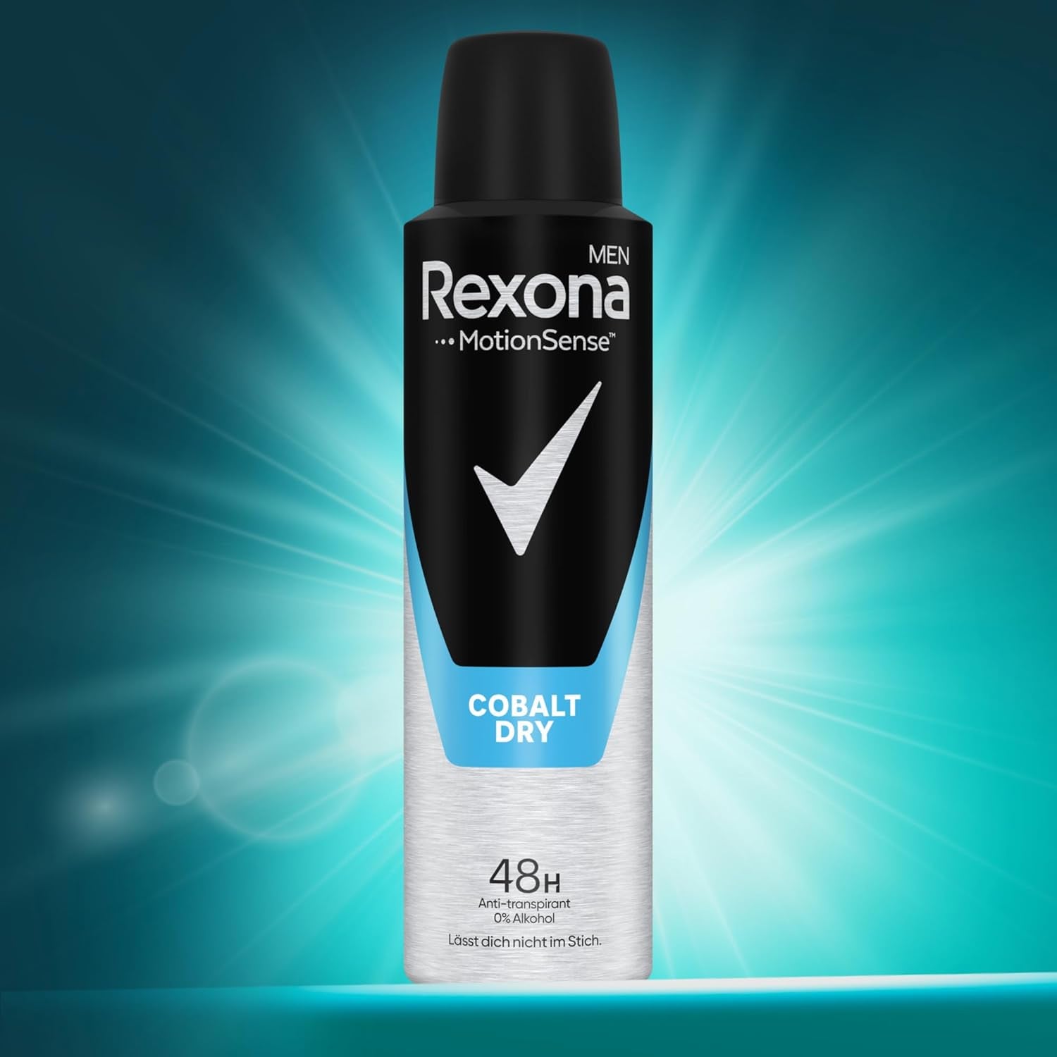 Rexona Men Motionsense Deo Spray Cobalt Dry Anti-Transpirant Mit 48 Stunden Schutz Gegen Körpergeruch Und Achselnässe 6X 150 Ml