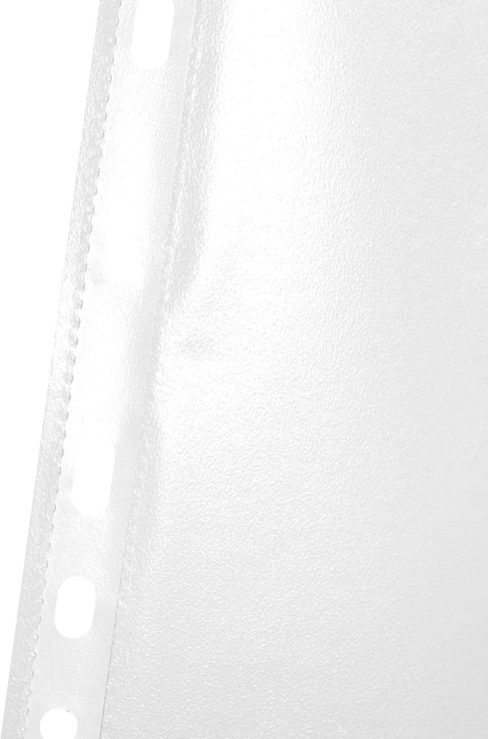 Idena 376002 - 100 Stück Klarsichthüllen A4 Genarbt