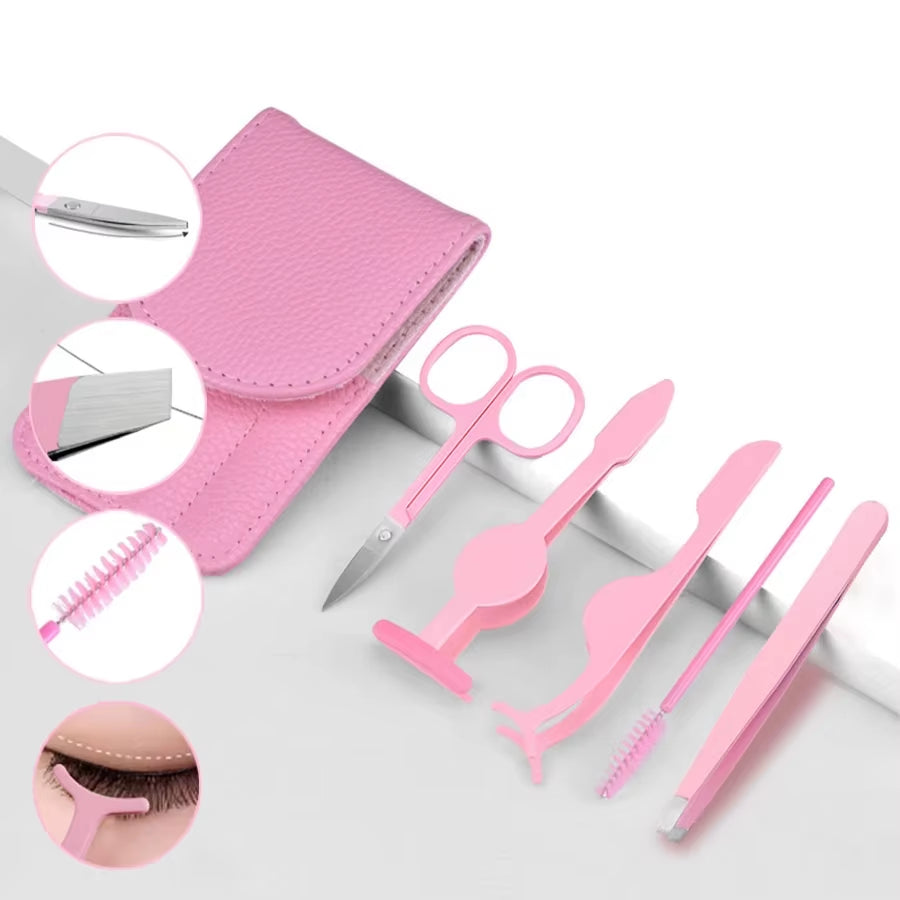 Pinzetten Set 3–4 teilig – Premium Edelstahl Augenbrauen-Pinzetten mit Präzisions-Spitze für Gesichts- und Körperhaarentfernung