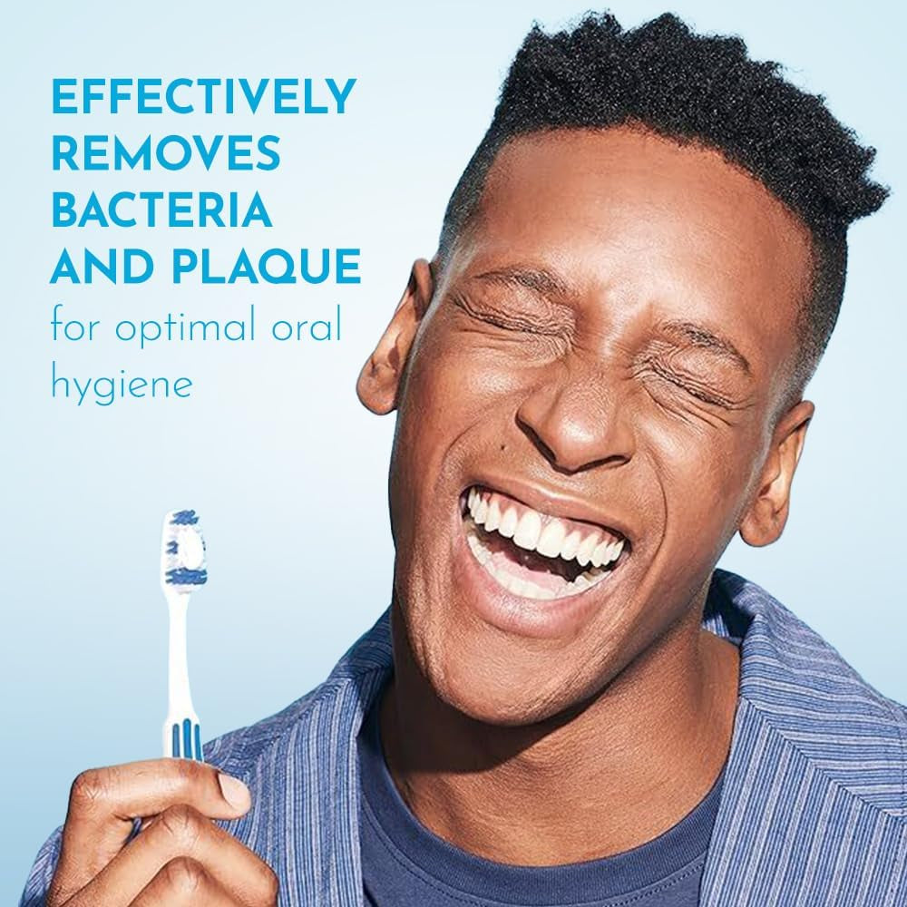 Essential Care Interdentalzahnbürste – 8Er Pack | Mittelharte Zahnbürsten Mit Vollkopf, Ergonomischer Griff, Für Die Tägliche Zahnschmelzpflege