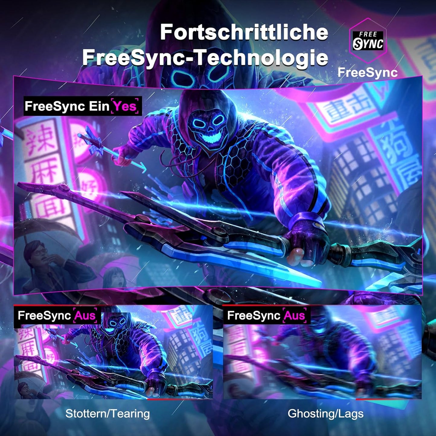 Minifire 24 Zoll Curved Gaming Monitor 180Hz, 1Ms, FHD PC Bildschirm 1500R, Mit Lautsprechern, Freesync, HDR, 130% Srgb, Rahmenlos, HDMI1.4/DP1.2 Ports -Schwarz (MFG24C1 Mit Hdmi-Kabel)