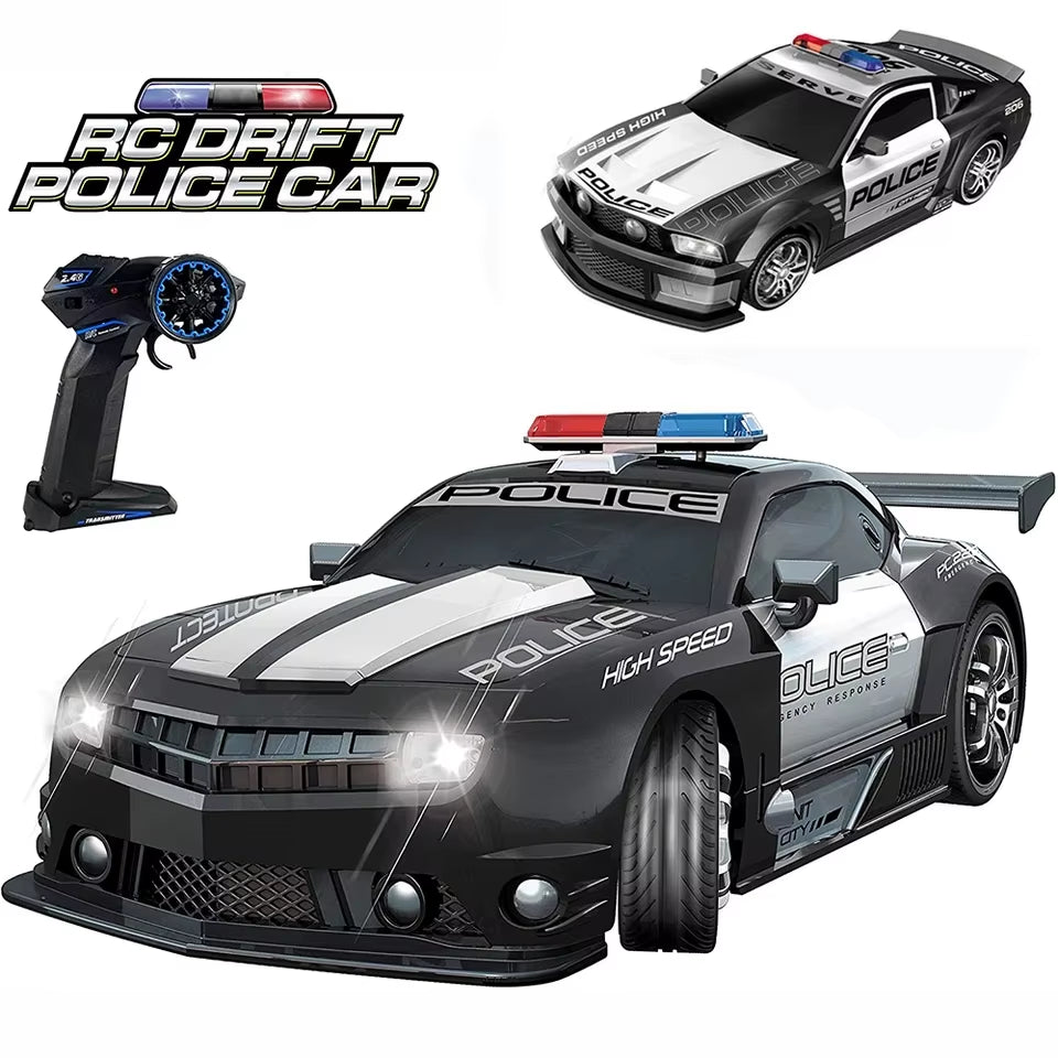 1/12 Große 2,4 Ghz Super Schnelle Polizei RC Auto Ferngesteuerte Autos