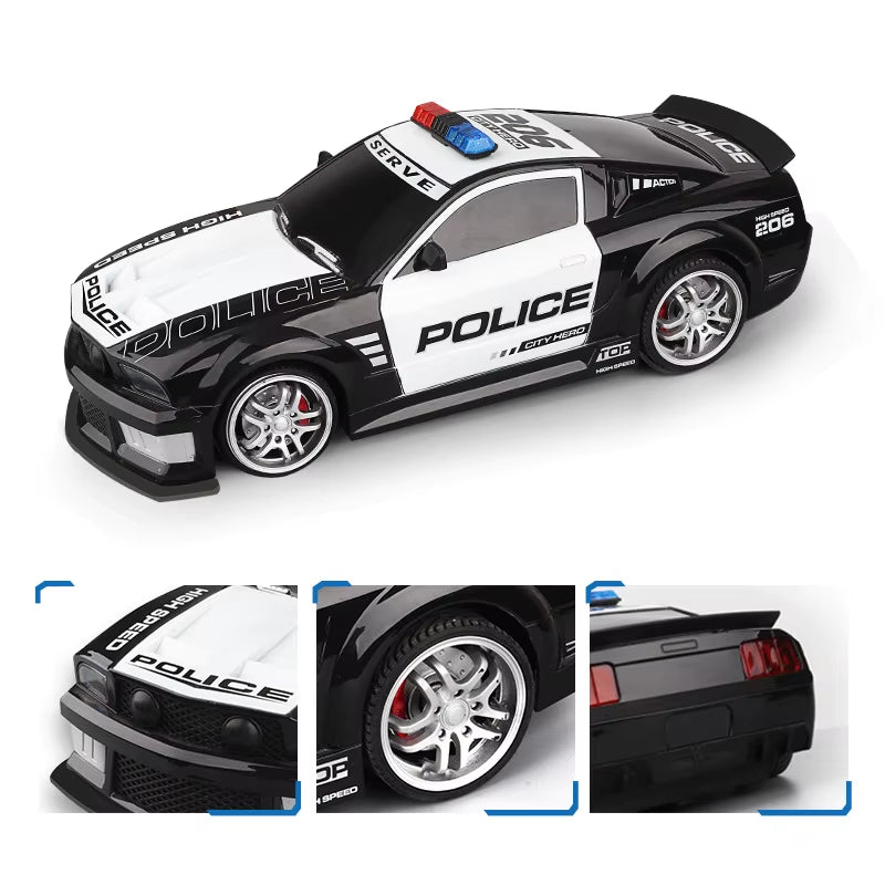 1/12 Große 2,4 Ghz Super Schnelle Polizei RC Auto Ferngesteuerte Autos