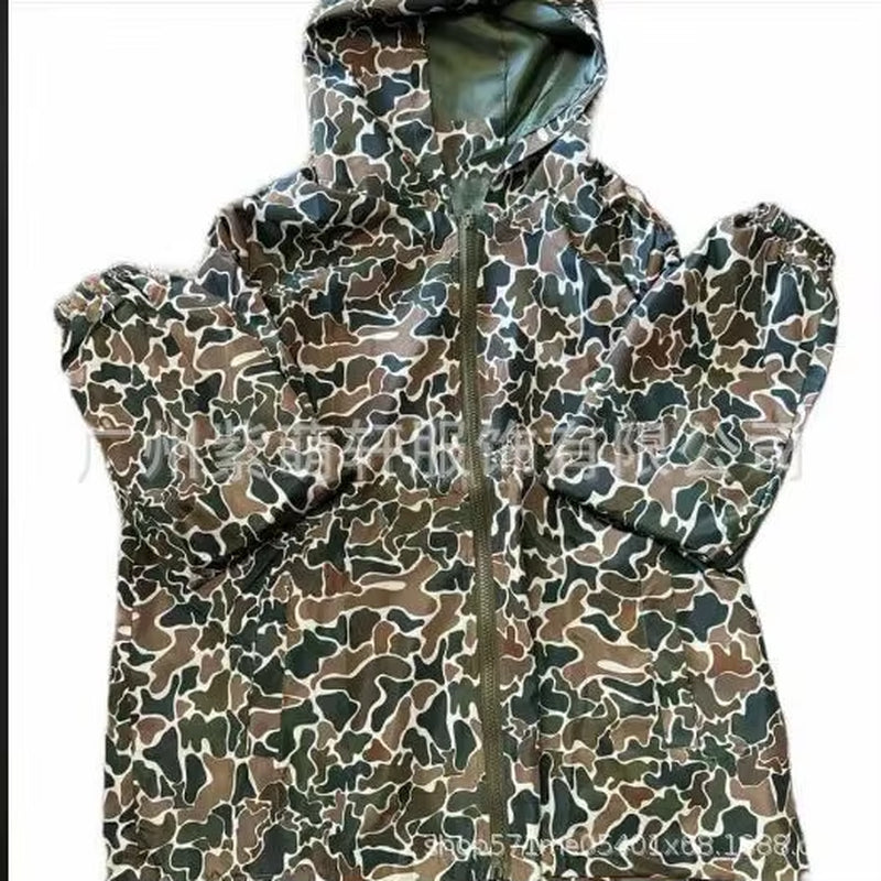 Frauen Camouflage Mantel Jacke Hoodie Regendicht Mantel Print Zipper Mit Kapuze Herbst Oberbekleidung Weibliche Streetwear Vintage Jacken