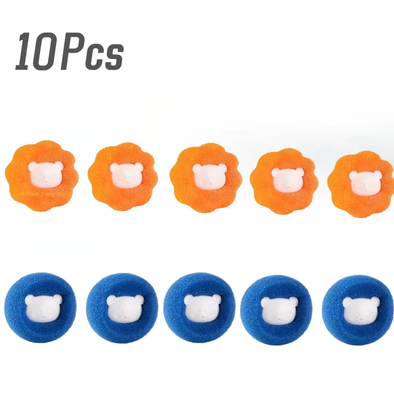 Wäschebälle, 3–10 Stück, Wäschebälle, Tierhaarentferner, Wiederverwendbare Bälle, Waschmaschinenfilter, Entfernt Flusen Vor Der Kleidung, Ballfang