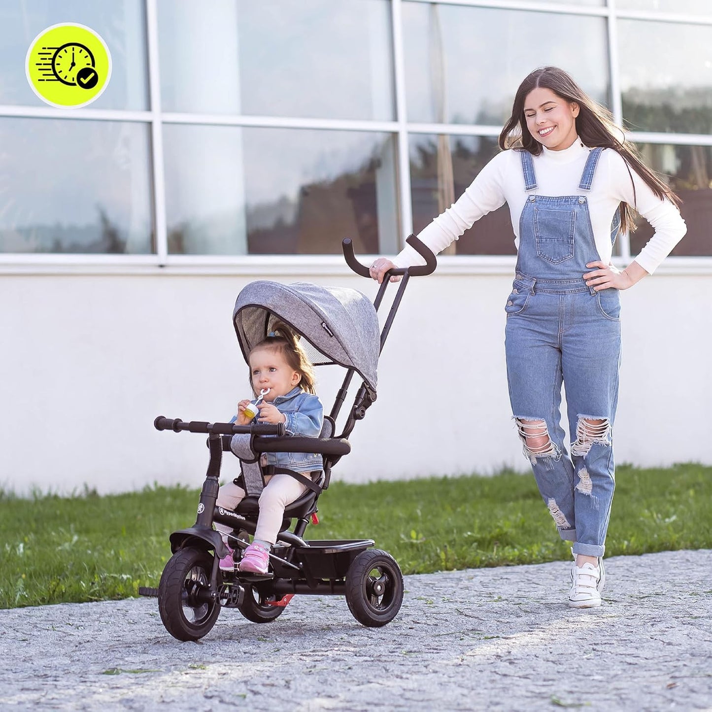 Hypermotion Dreirad Ab 1 Jahr Mit Schubstange