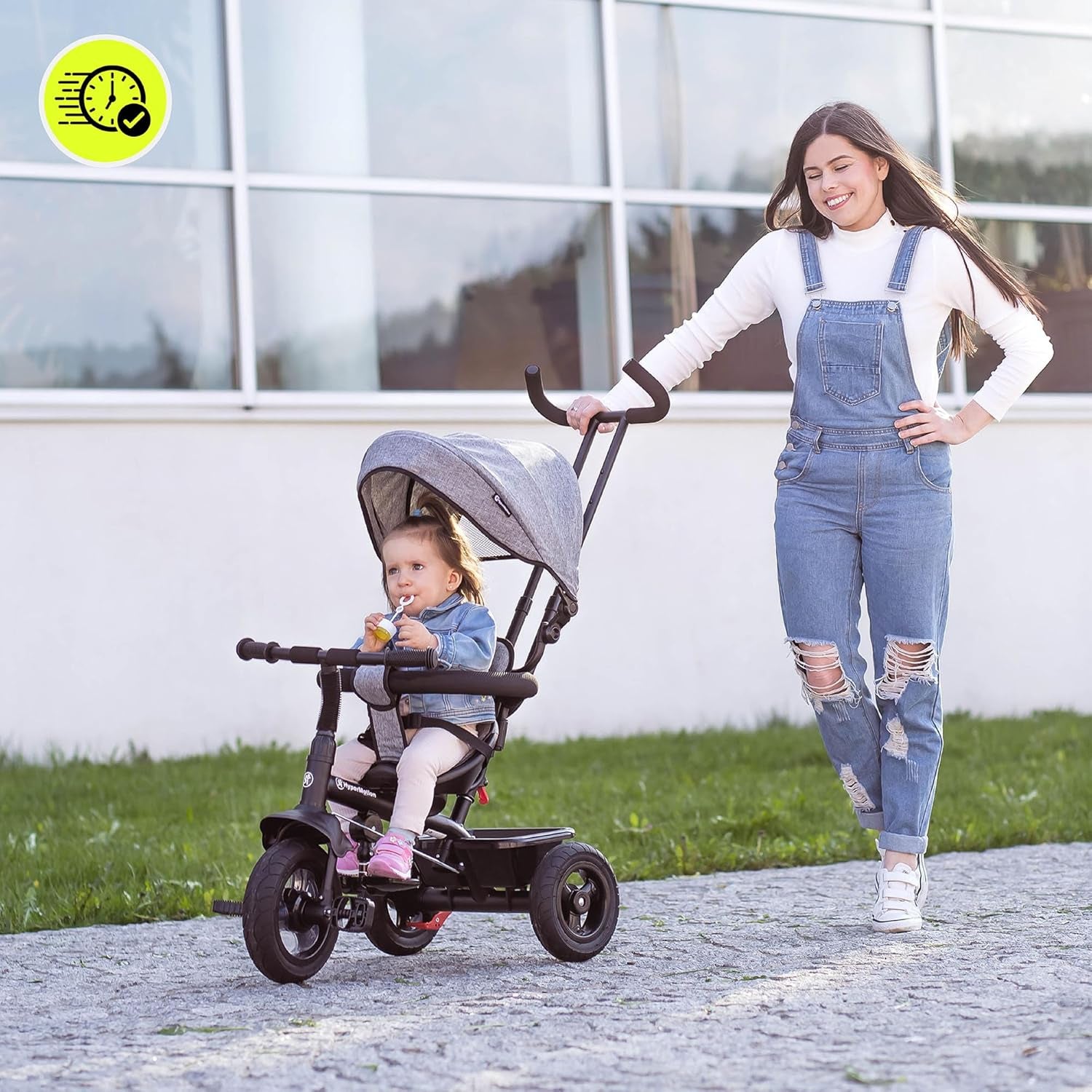 Hypermotion Dreirad Ab 1 Jahr Mit Schubstange