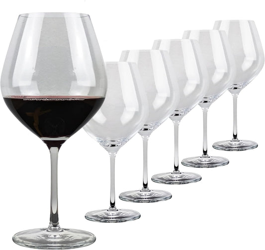 Sauerland GLAS 6Er Set Burgunderglas Paula 750Ml